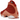 Air Jordan 13 Retro Dune Red baskets profil avec empeigne en cuir rouge et blanc, talon inspiré du léopard et semelle extérieure grise