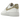 Nike Air Force 1 Low White Barely baskets vue latérale avec empeigne en cuir blanc immaculé, lacets blancs et semelle emblématique Air
