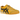 Baskets Onitsuka Tiger Mexico 66 Kill Bill en cuir jaune avec bandes latérales noires emblématiques et semelle en gomme blanche.