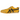 Onitsuka Tiger Mexico 66 Kill Bill baskets en cuir jaune et profil latéral noir avec le design rayé emblématique et une semelle fine