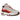 Nike Air Max 95 Photon Dust Picante Red baskets de profil avec une tige grise en mesh, des accents rouges et des unités d'air