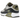 Nike Air Max 90 Light Bone Neutral Olive baskets en vue latérale avec empeigne en mesh beige, accents vert olive et unité Air classique visible.