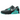 Nike Air Max 90 Cool Grey Dusty Cactus Black Wolf Grey baskets vue latérale avec empeigne grise, détails turquoise et unité Air visible au talon.