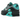 Nike Air Max 90 Cool Grey Dusty Cactus Black Wolf Grey baskets en vue latérale avec empeigne grise, Swoosh turquoise vif et semelle noire