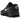 Nike Air Max 90 Black Green Strike baskets vue latérale avec empeigne noire, détails vert vif et la célèbre semelle Air Max