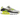 Nike Air Max 90 Cyber baskets en vue latérale avec une base blanche, des détails vert fluo, l'unité Air visible et une semelle extérieure robuste
