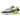 Nike Air Max 90 Cyber baskets vue latérale avec empeigne en mesh blanc, détails verts, garde-boue noir et unité Air visible dans la semelle.
