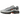 Nike Air Max Plus Wolf Grey Picante Red baskets en vue latérale avec empeigne en mesh gris, détails rouges, renforts ondulés et unités Air visibles.