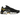 Nike Air Max Plus Black University Gold White baskets profil avec empeigne en mesh ondulé iconique, swoosh jaune et unités Air visibles