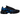 Nike Air Max Plus Black Blue Crystal baskets vue de profil avec une empeigne noire, des accents bleus et des unites Air visibles