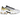 Nike Air Max Plus White Varsity Maize Black baskets vue latérale avec empeigne en mesh blanc, détails jaunes, cage noire et unités Air visibles.