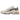 Nike Air Max Plus Light Orewood Brown Cave Stone baskets en vue angulaire avec tige en mesh beige, détails ondulés caractéristiques et semelle foncée