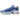 Nike Air Max Plus Royal Pulse baskets vue latérale présentant un dégradé bleu, des renforts en plastique caractéristiques, des lacets blancs et des unités Air