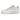 Nike Air Force 1 Low 07 Fresh White baskets en vue angulaire avec empeigne en cuir blanc, embout perforé classique et semelle en caoutchouc