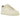 Nike Air Force 1 Low '07 Fresh Coconut Milk baskets vue latérale avec empeigne en cuir crème, texture mate et semelle extérieure blanche