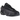 Nike NOCTA Glide Drake Black Iron Grey baskets profil avec tige textile noire, détails métalliques et semelle en caoutchouc avec unité Air