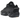 Nike NOCTA Glide Drake Black Iron Grey baskets en profil avec tige noire, design de semelle ondulé, panneaux en mesh et logo NOCTA distinctif