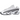 Nike NOCTA Glide Drake White Black baskets vue latérale avec maille blanche, détails noirs sur le côté et semelle intercalaire blanche et noire