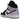 Air Jordan 1 Mid SE Zen Master baskets vue latérale avec motif tie-dye sur la tige en toile, Swoosh noir et lacets blancs.