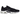 Nike Air Max Plus Black White baskets en vue latérale avec son design ondulé iconique noir et blanc, sa semelle Tuned Air et ses lacets distinctifs