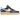 Nike Air Force 1 Low SP Undefeated 5 On It Blue Yellow Croc baskets vue latérale avec détails en cuir crocodile bleu et jaune distinctifs