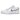 Nike Dunk Low Purple Pulse baskets vue en angle avec détails en daim violet clair, empeigne en cuir blanc et semelle blanche