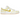 Nike Dunk Low Yellow Strike baskets vue latérale avec superpositions jaune clair, semelle blanche, lacets jaunes et détail Swoosh blanc