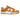 Nike Dunk Low Next Nature Phantom Gold Suede baskets en vue inclinée, mettant en valeur le daim clair et la semelle blanche classique