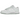 Nike Dunk Low Next Nature White Mint baskets vue latérale avec empiècements en cuir blanc, renforts vert menthe, lacets et semelle en gomme