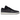 Air Jordan 1 Low Craft Inside Out Black baskets en vue latérale, présentant un design déconstruit avec des nuances noires et un rembourrage visible.