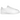 Nike Cortez Triple White baskets en vue latérale classique avec empeigne en cuir tout blanc, logo swoosh iconique et semelle en mousse.