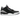 Air Jordan 3 Retro OG Black Cement baskets en vue latérale avec imprimé éléphant, empeigne en cuir noir et semelle intermédiaire blanche avec bulle d'air.