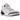 Air Jordan 3 Retro White Cement Reimagined baskets en vue latérale avec motif éléphant iconique, empeigne en cuir blanc et détails rouges.