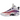 Air Jordan 36 Paris baskets vue latérale avec mesh blanc léger, détails dorés sur le talon et empeigne perforée caractéristique