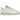 Nike Air Force 1 Low Prm Jewels White baskets en vue latérale avec une empeigne en cuir blanc épuré, un swoosh blanc nacré et une semelle assortie.
