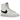 Nike Blazer Mid 77 Next Nature White Black baskets vue latérale classique avec tige blanche, swoosh en cuir noir et semelle gomme rétro