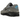 Nike Air Max 90 Smoke Grey Light Photo Blue baskets vue angulaire avec des tons gris, des détails bleus et une unité Air visible dans le talon.