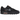 Nike Air Max 90 Black Metallic Cool Grey Orange baskets en vue laterale avec une tige noire, des details gris et une unite Air