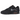 Nike Air Max 90 Black Metallic Cool Grey Orange baskets en vue latérale avec empeigne noire et détails orange