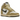 Nike Dunk High Retro Re-Raw Halloween (2021) baskets vue latérale en cuir vert et blanc avec logo swoosh orange et semelle intermédiaire jaunie