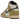 Nike Dunk High Retro Re-Raw Halloween (2021) baskets vue en angle avec empeigne en cuir vert texturé, look vieilli et semelle en gomme assortie