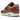 Nike Air Max 1 Patta The Next Wave Dark Russett baskets vue latérale avec son garde-boue ondulé emblématique en cuir marron et semelle intermédiaire blanche