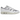 Nike Air Max 1 Patta Waves White baskets en vue latérale avec garde-boue ondulé en cuir blanc et unité Air visible dans la semelle