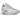Nike Air Max 270 Summit White Regal Pink baskets vue latérale avec empeigne en mesh blanc, détails rose et grande unité Air au talon