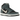 Nike SB Dunk High Pro Mineral Slate Suede baskets vue latérale en daim vert doux avec semelle intermédiaire blanche et semelle en gomme
