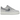 Nike Air Force 1 Low Athletic Club Grey baskets vue latérale avec empeigne en daim gris, swoosh blanc et semelle intermédiaire blanche
