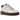 Nike Air Force 1 Low 07 SE 40th Anniversary Edition Sail Team Red baskets vue latérale avec empeigne en cuir crème et Swoosh bordeaux