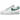 Nike Air Force 1 Low 07 SE 40th Anniversary Edition Sail Malachite baskets vue latérale avec empeigne crème, swoosh vert et semelle en caoutchouc