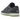 Nike Dunk Low Retro PRM Halloween (2022) baskets vue latérale avec empeigne en cuir noir, motifs gris et semelle translucide