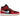 Air Jordan 1 Mid SE Christmas baskets en vue latérale avec empeigne en cuir noir, détails verts et logo Jumpman rouge classique sur la languette